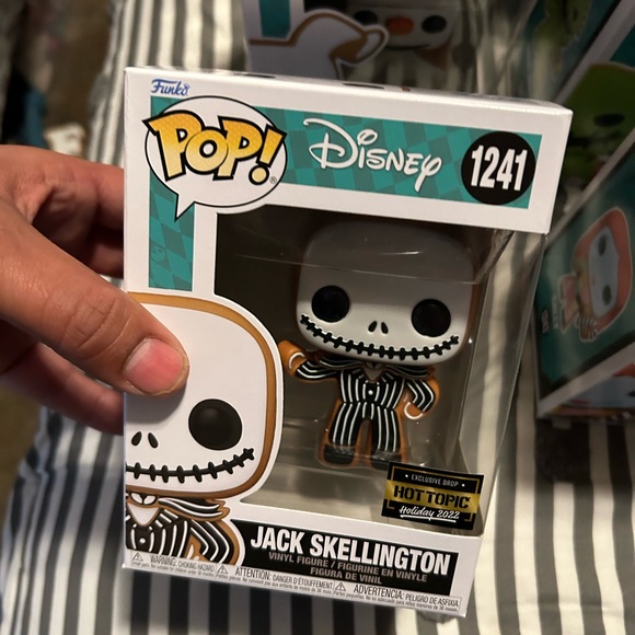 The nightmare before Christmas gingerbread Funko pops, set of 4 funko pops - Picture 6 of 9